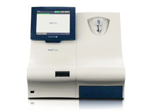 Image: The Radiometer AQT90 FLEX immunoanalyzer (Photo courtesy of Radiometer).